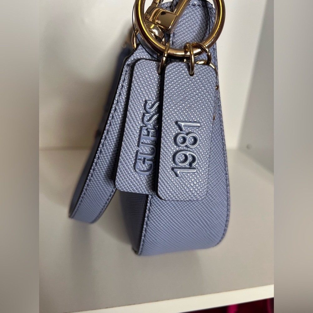 Guess Noelle Shoulder Bag Wisteria - Picture 4 of 11